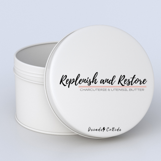 Sold out Replenish and Restore Charcuterie & Untensil Butter