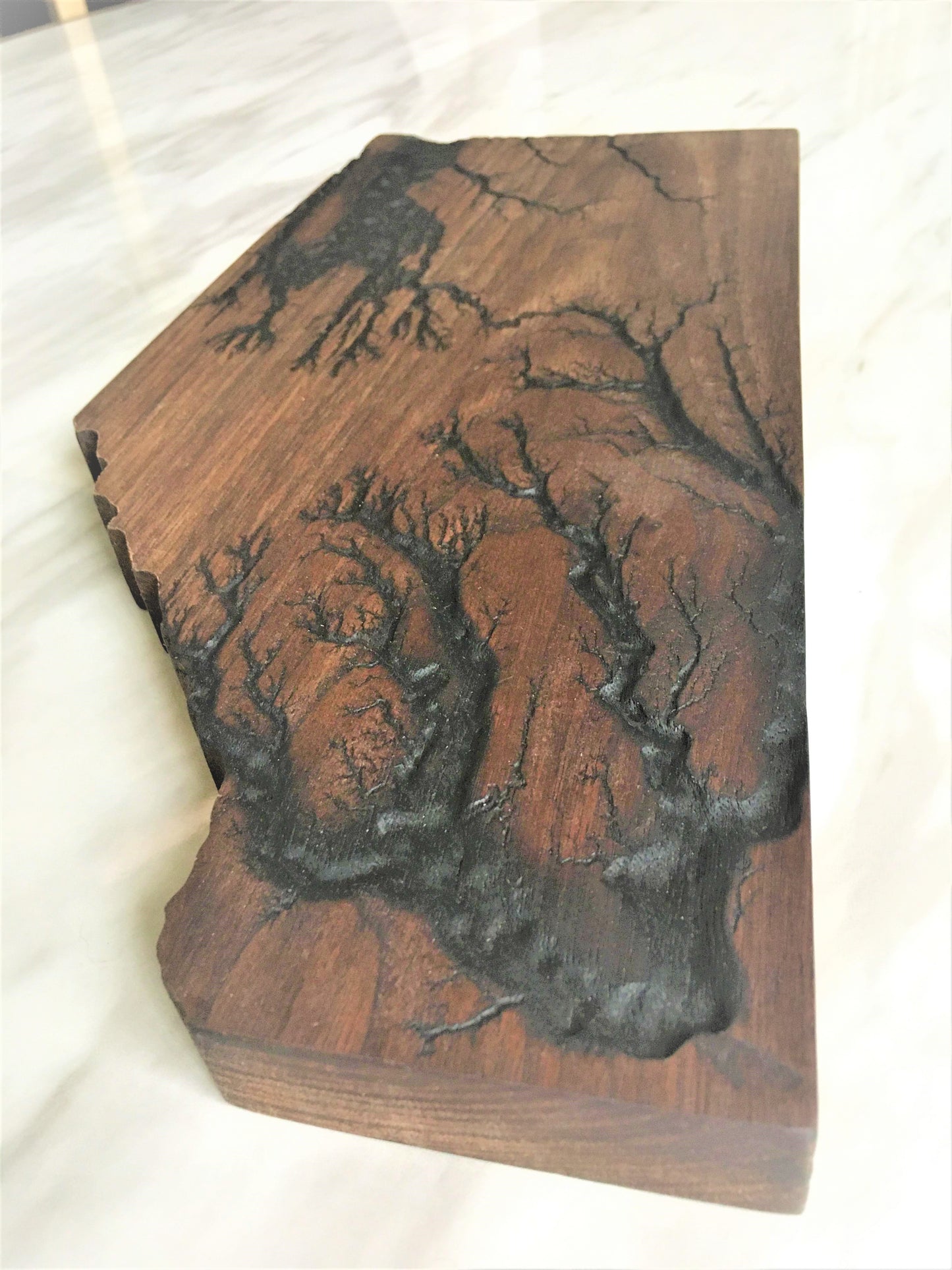 Sold out 16" Alberta Shaped Electrocuted Charcuterie Plank